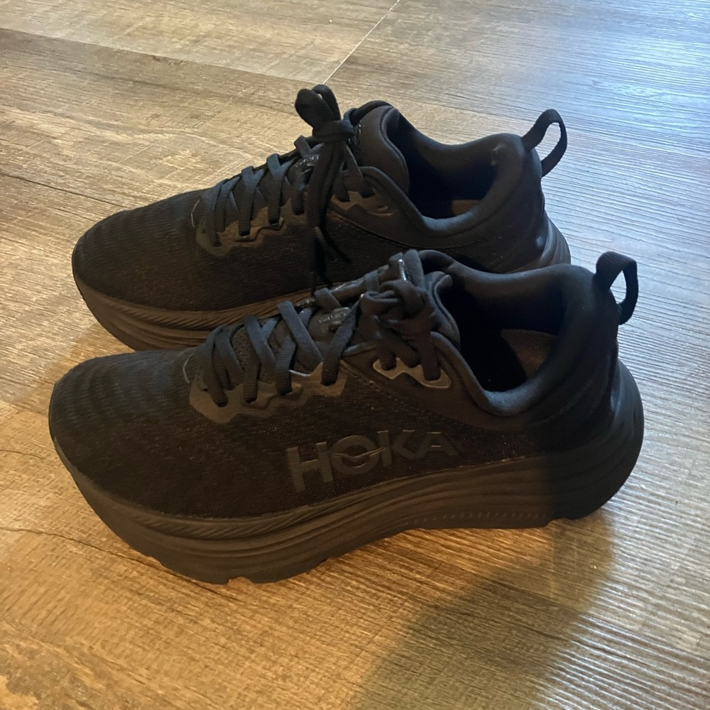 Hoka Black Athletic Shoes Gaviota 5